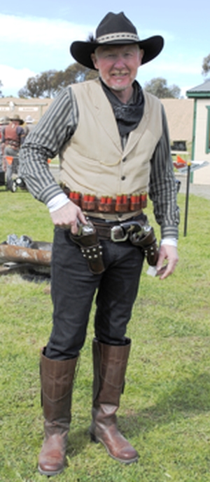 Lucky Ned Pepper, a working cowboy