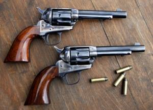 Traditional Colt style pistols